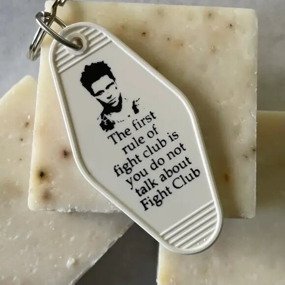 ($8) Fight Club Keychain - Picture 1 of 1